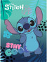 Zeszyt Szkolny A4 32k TRZYLINIA KOLOROWA Disney STITCH St. Majewski