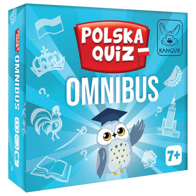 Polska Quiz Omnibus Rodzinna Gra Edukacyjna W Pytania Dla Dzieci 7+ Kangur