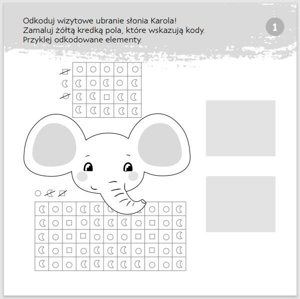 Zgadywanie-doklejanie. Kodowanie