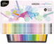 Kredki PASTELOWE w Metalowym Pudełku 36 Kolorów Kidea