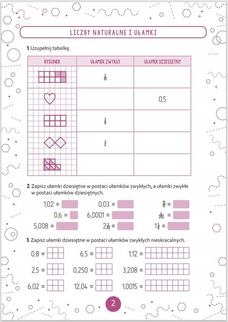 Sposób Na Matematykę Klasa VI Ćwiczenia Grażyna Bubula 11+ Skrzat