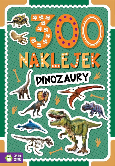 300 NAKLEJEK - DINOZAURY
