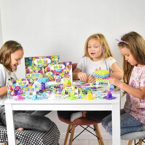 Meli Basic Pink - klocki konstrukcyjne 300 elementów