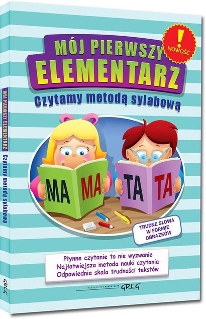 Mój pierwszy elementarz. Czytamy metodą sylabową