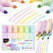 KIDEA Zakreślacze pastelowe 6 kolorów