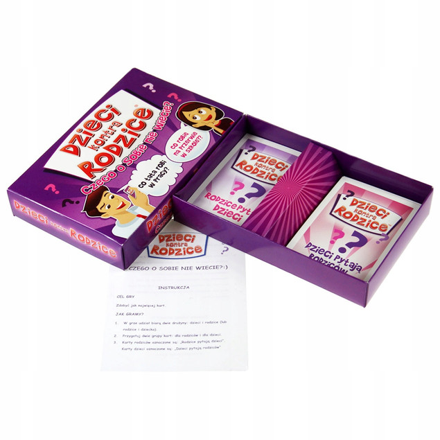 DZIECI KONTRA RODZICE CZEGO O SOBIE NIE WIECIE