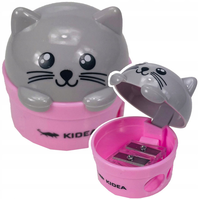 Temperówka Zwierzaki podwójna Kidea D mix cena za 1 szt