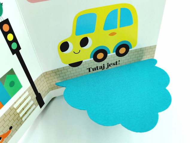 Zabawa W Chowanego Gdzie Się Schował Samochód? 3+ HarperKids