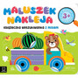 Maluszek nakleja. Książeczka wyszukiwanka z misiem