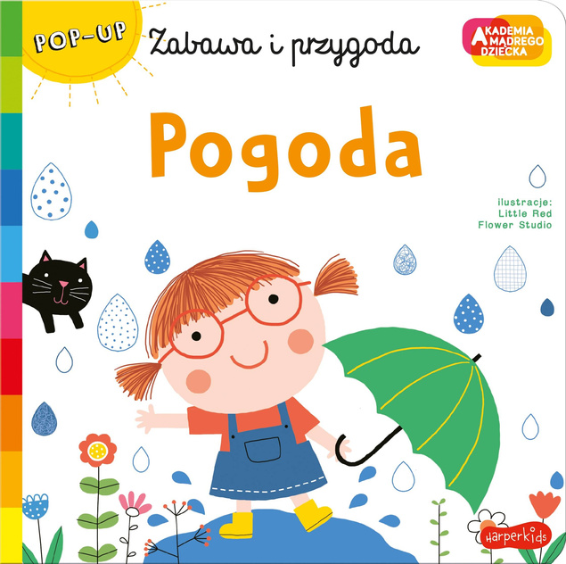 Zabawa i Przygoda Pogoda Akademia Mądrego Dziecka 0+ HarperKids