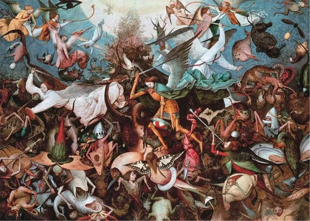 PUZZLE 1000 SZTUKA THE FALL OF THE REBEL ANGELS