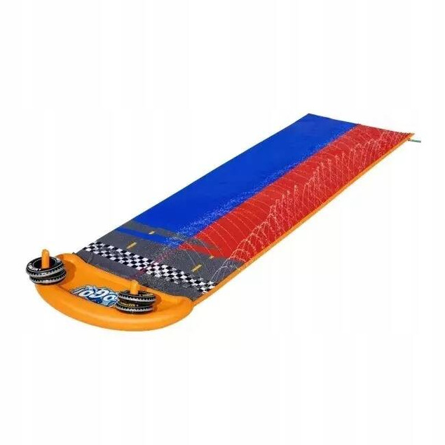 ŚLIZGAWKA WODNA BESTWAY 2 TORY + GRA 4 PIERŚCIENIE