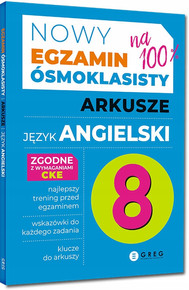 Nowy Egzamin Ósmoklasisty Arkusze JĘZYK ANGIELSKI 2026 Greg