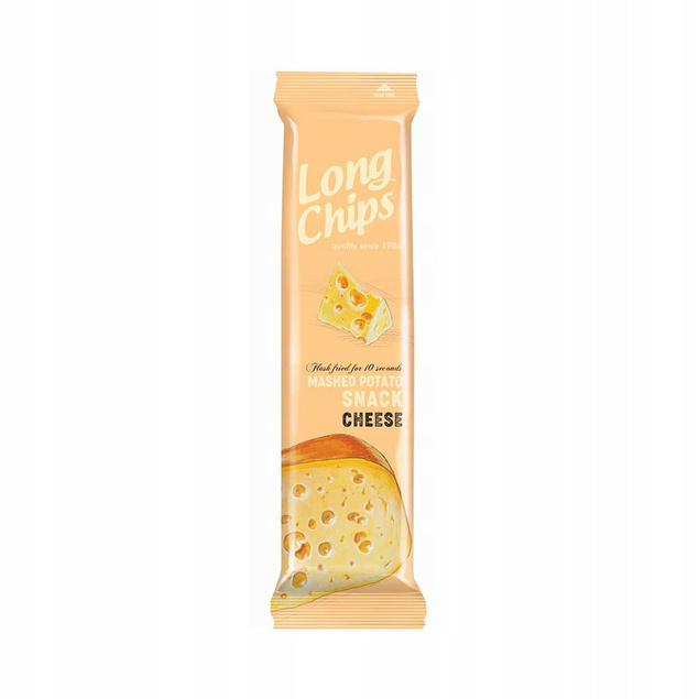 LONG CHIPS Chipsy Ziemniaczane MIX SMAKÓW 75g x10