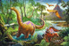 Puzzle 60 Wędrówka Dinozaurów Trefl 17319