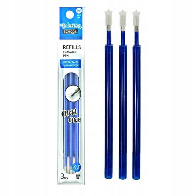 DŁUGOPIS ZMAZYWALNY PILOT + 6 WKŁADY ZESTAW