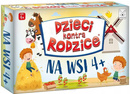 Dzieci Kontra Rodzice Na Wsi Gra Rodzinna Zagadki Rysunkowe 4+ Kangur