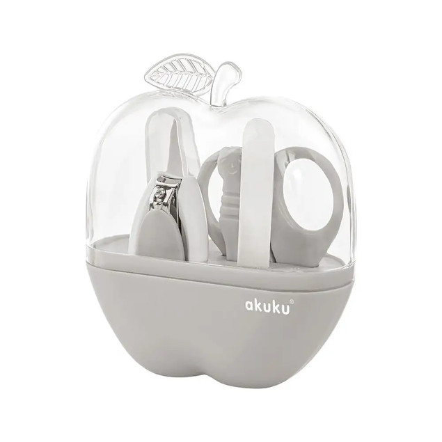 Zestaw do pielęgnacji, grey APPLE CASE Akuku