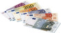Pieniądze Euro Do Zabawy i Nauki Liczenia Sztuczne Banknoty 3+ Alexander