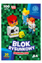 Blok rysunkowy Astrapap Pixel A4 100g 20 ark.