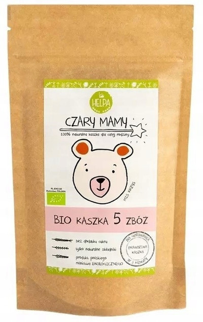 BIO Kaszka 5 Zbóż Czary Mamy 200 g Helpa