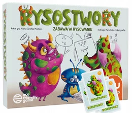 Rysostwory Zabawa W Rysowanie Gra Karciana Dla Dzieci 4+ Muduko