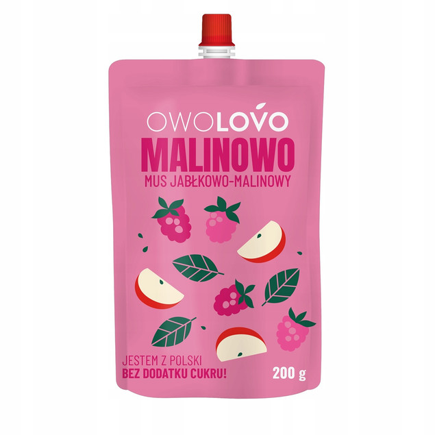 Mus Owolovo MIX SMAKÓW Dla Dzieci 200g PREMIUM Naturalny 15x 200g