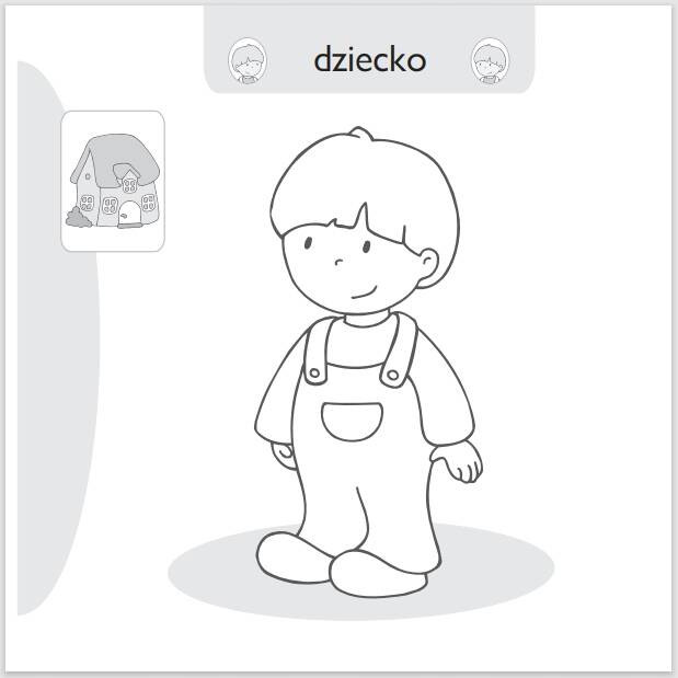 Malowanie-doklejanie. Domki