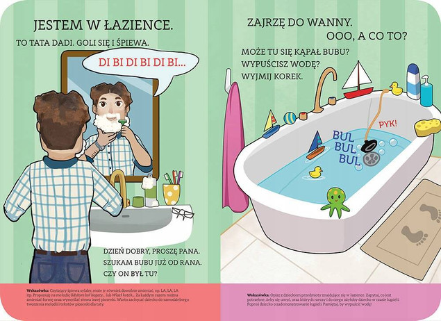 Bubu już mówi. Szukaj mnie! interaktywna książeczka do stymulacji mowy dziecka od 2. do 5. roku życia