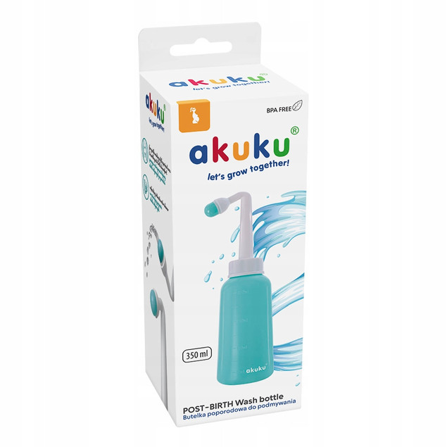 AKUKU Butelka POPORODOWA Peri Do Podmywania OKOLIC INTYMNYCH 350ml A0684