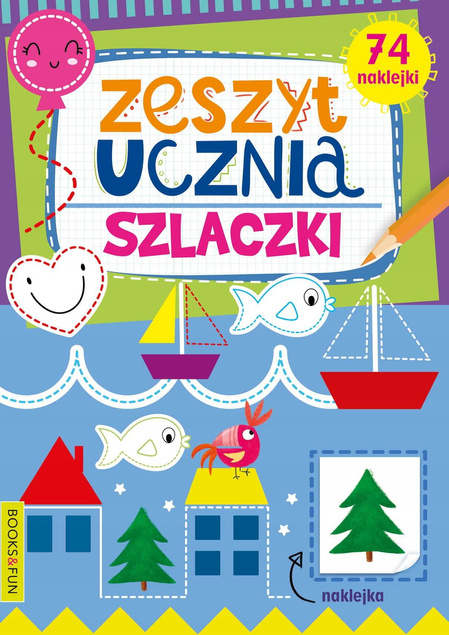 Zeszyt Ucznia Szlaczki + Naklejki BooksAndFun