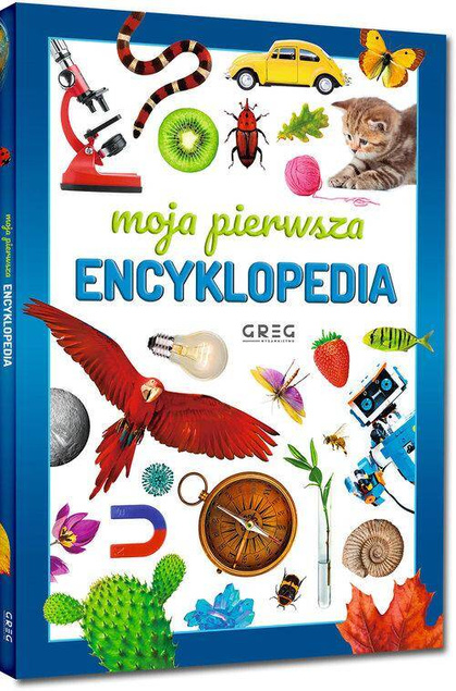 PAKIET 3w1 MOJA PIERWSZA ENCYKLOPEDIA Zwierzęta Polska Greg