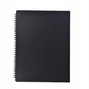 Skoroszyt PP A4 Miękki Wpinany 10szt CZARNY Biurfol