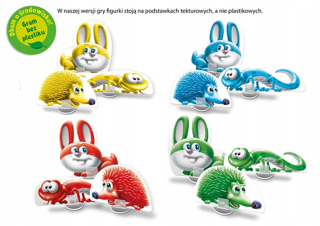 Raz, Dwa, Trzy... Wilk Patrzy Gra Planszowa Rodzinna 3+ Granna 04182