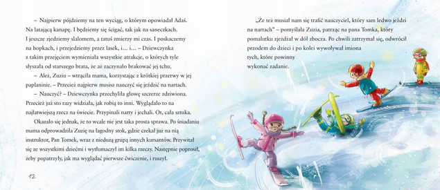 Zuzia na nartach Anna Potyra Skrzat