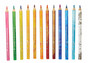 Kredki ołówkowe Jumbo tęczowe 12kol  ASTRA