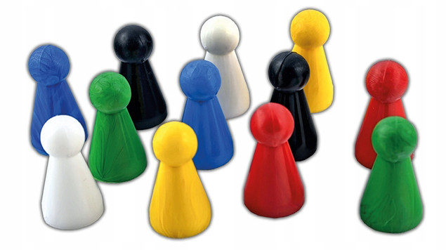 Pionki Do Gry 12 Sztuk 3+ Adamigo