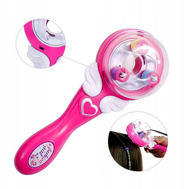 ZAPLATARKA DO WARKOCZYKÓW ZAPLATACZ WŁOSÓW MASZYNA 1006383