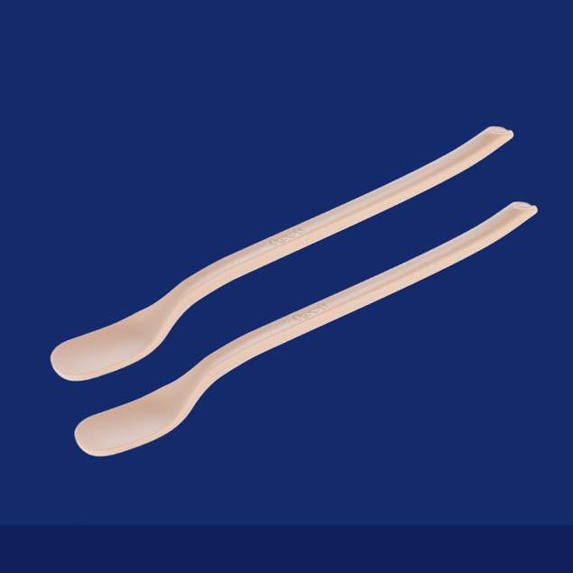 LOVI Pierwsza Łyżeczka Do Karmienia 2 Sztuki ŁOSOSIOWE 35/584_bei