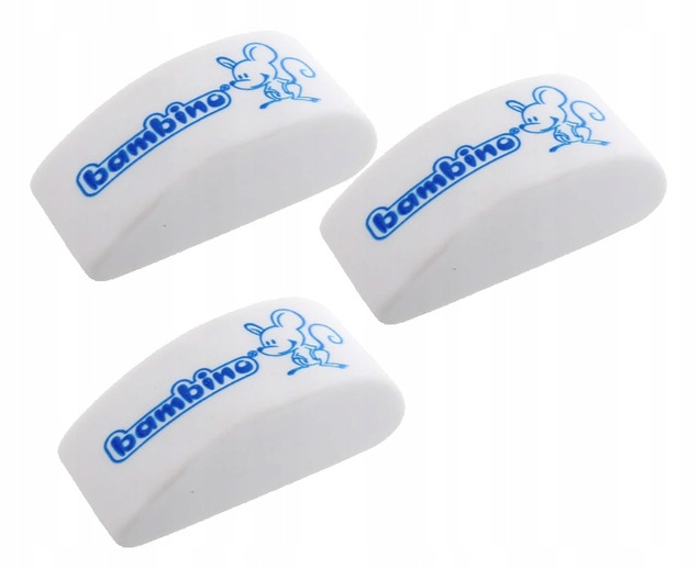 GUMKA DO ŚCIERANIA ZMAZYWANIA MYSZKA BAMBINO