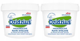 2x DZIDZIUŚ Hipoalergiczne Płatki Mydlane Do Prania 400g