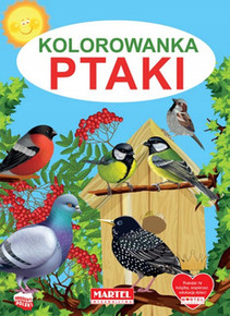 Kolorowanka Malowanka PTAKI Martel