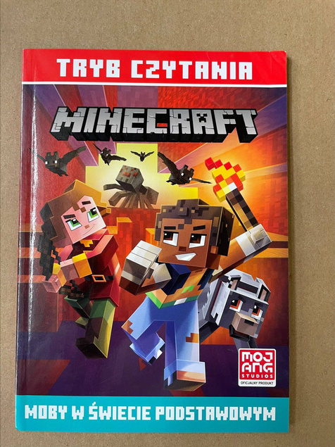 Minecraft Moby W Świecie Podstawowym Tryb Czytania Eliopulos 6+ HarperKids OUTLET