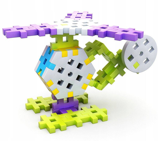 Meli Basic - klocki konstrukcyjne 400 elementów (3+)