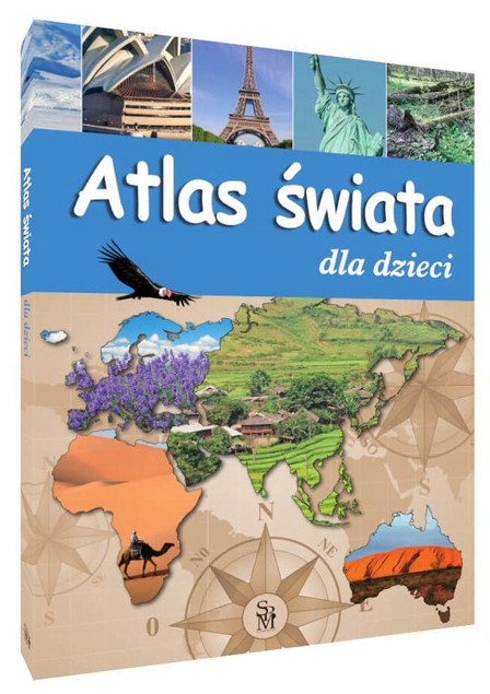 Atlas świata dla dzieci w.2023