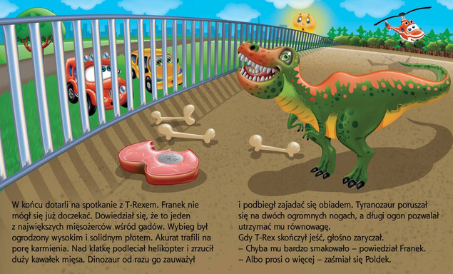 Samochodzik Franek. Dinozaury w.2022