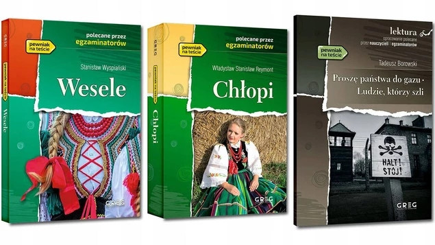 Wesele Wyspiański lektury z opracowaniem Greg