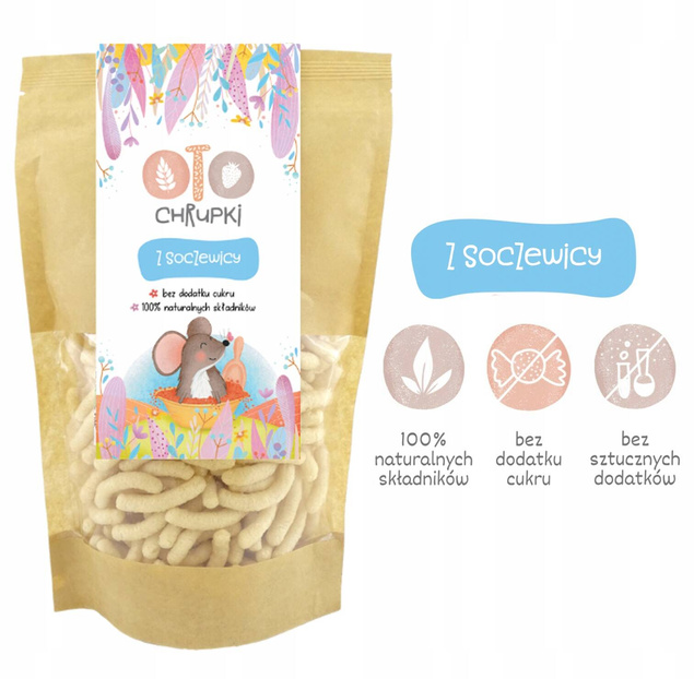 Zestaw OTO Chrupki Naturalne MIX 25g 80g Otolandia 8PAK