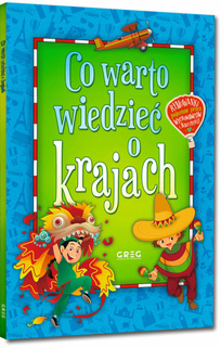 Co Warto Wiedzieć o Krajach + MAPKA Dla Dzieci NAGRODY Greg (BR)