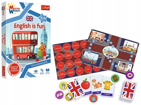 Gra Edukacyjna ANGIELSKI English Is Fun Mistrz Wiedzy 6+ Trefl